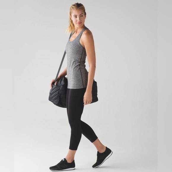 NWOT Lululemon Cool Racerback II - Heathered Black - Picture 5 of 8